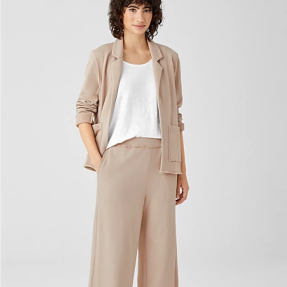 Eileen Fisher Raw Edge Blazer - Picture 5 of 12